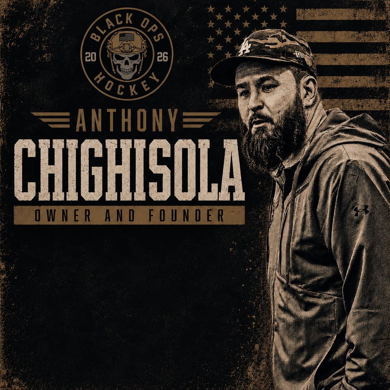 Anthony Chighisola — Owner & Founder, Black Ops Hockey